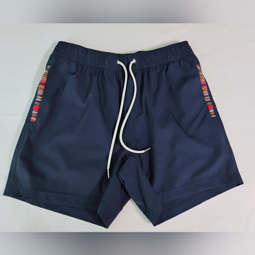Wowie Sz M Women's Lined Performance Running Aztec Blue Athleisure Shorts